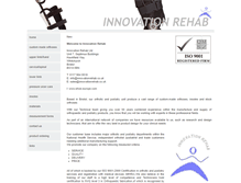 Tablet Screenshot of innovationrehab.co.uk